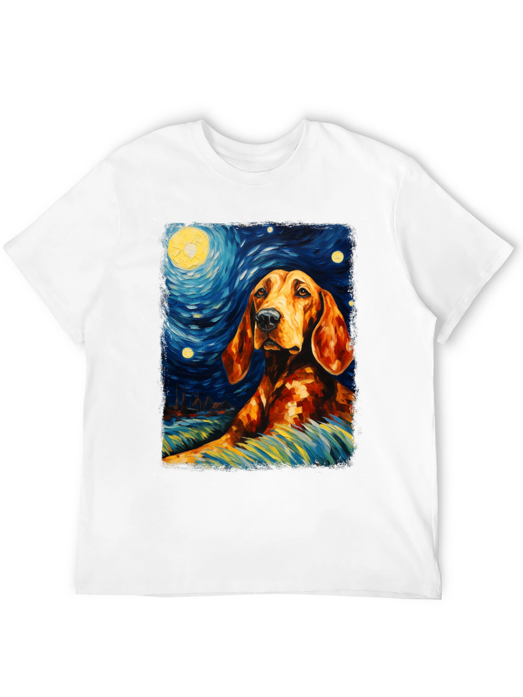 Starry Night Dachshund T-Shirt