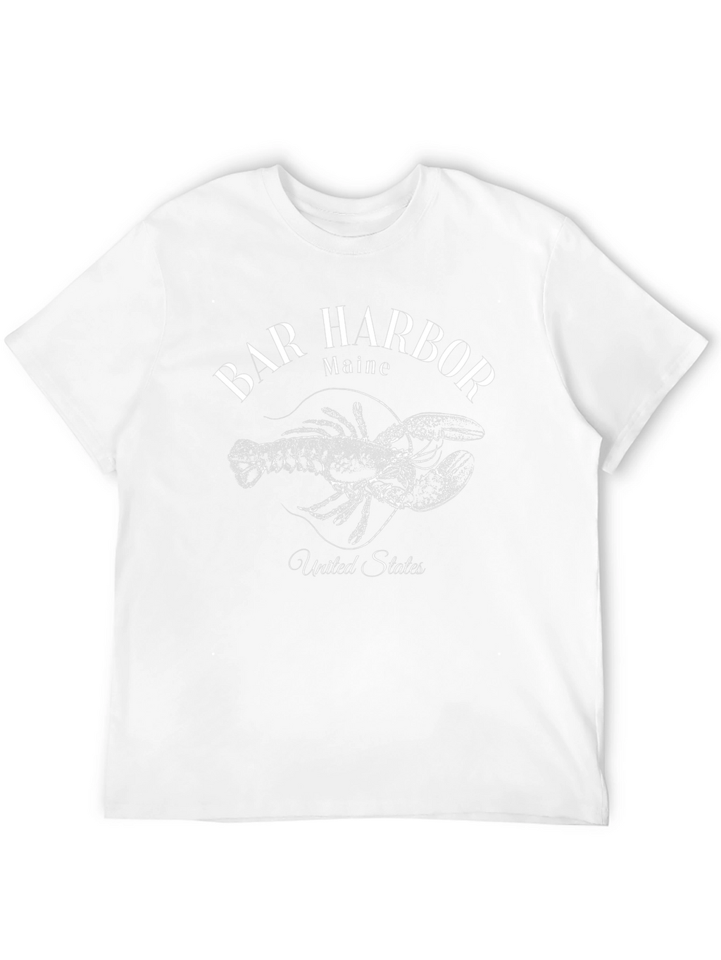 Bar Harbor Maine Lobster Graphic Tee - Black