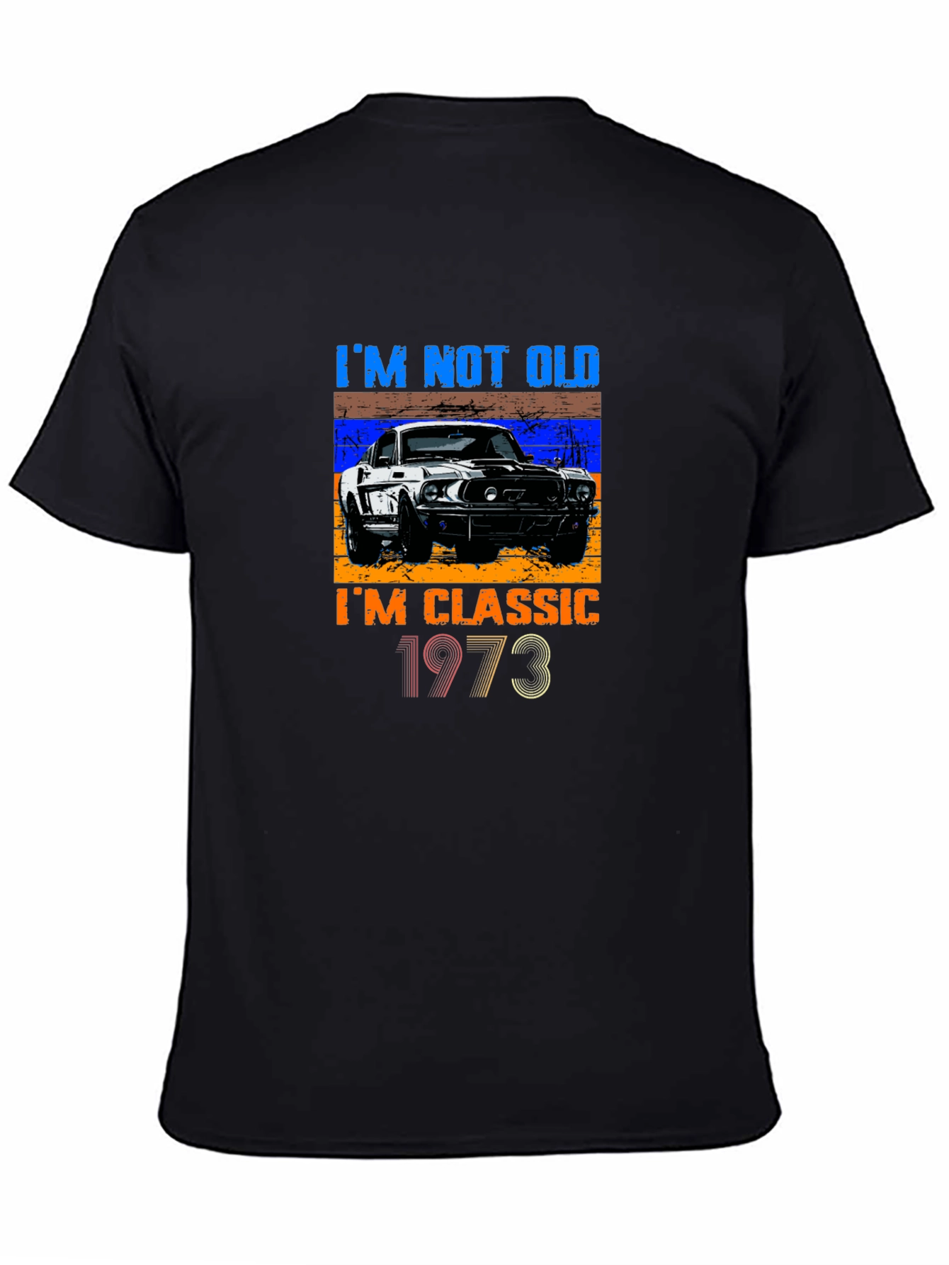 Im Not Old Im Classic 1973 Black T-Shirt