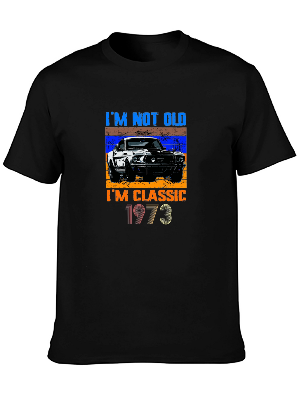 Im Not Old Im Classic 1973 Black T-Shirt