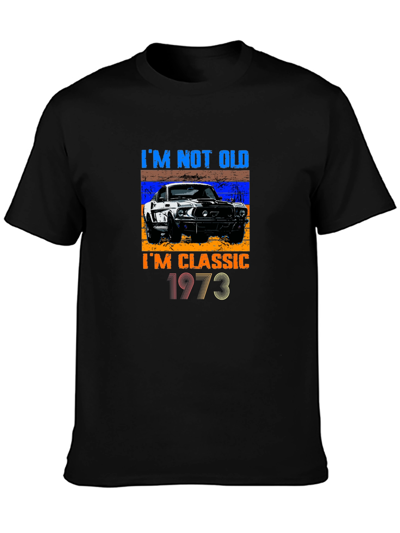 Im Not Old Im Classic 1973 Black T-Shirt