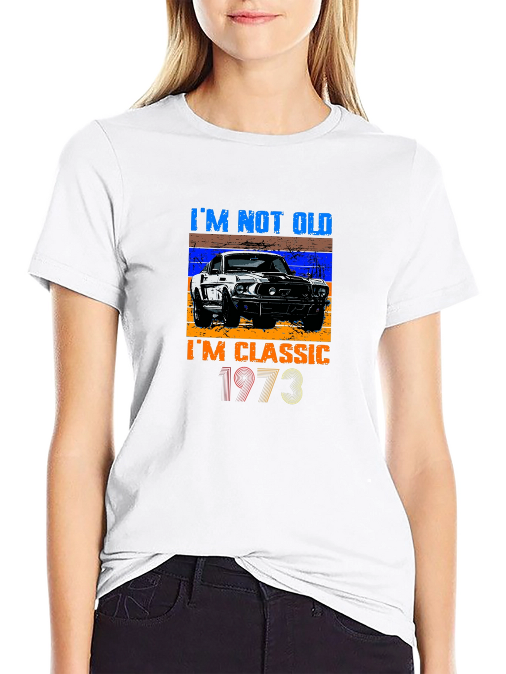 Im Not Old Im Classic 1973 Black T-Shirt