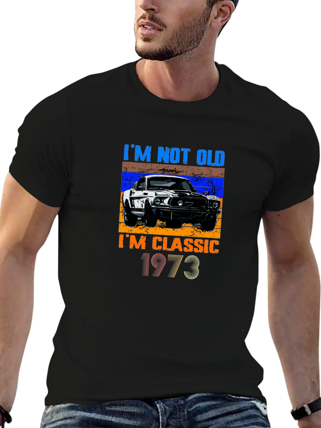 Im Not Old Im Classic 1973 Black T-Shirt