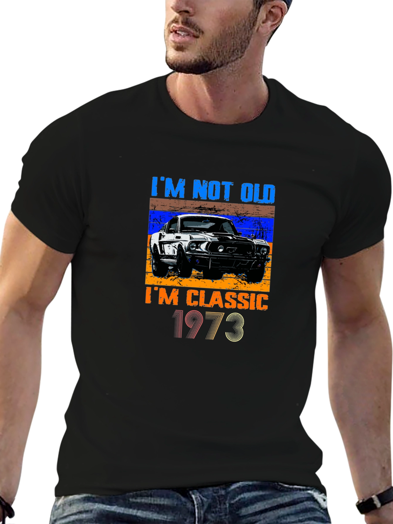 Im Not Old Im Classic 1973 Black T-Shirt