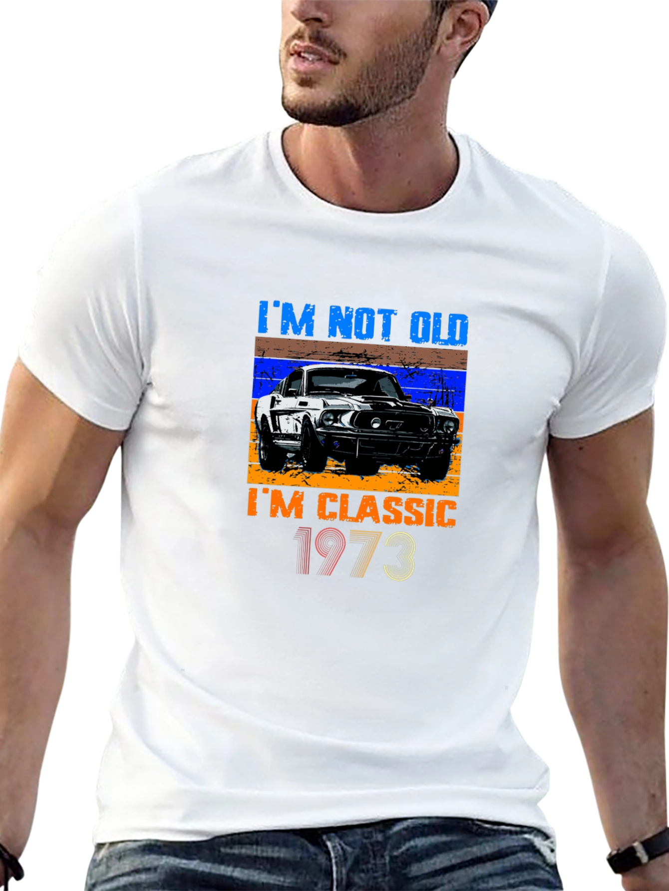 Im Not Old Im Classic 1973 Black T-Shirt