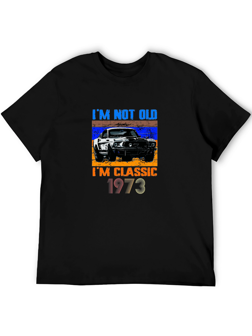 Im Not Old Im Classic 1973 Black T-Shirt