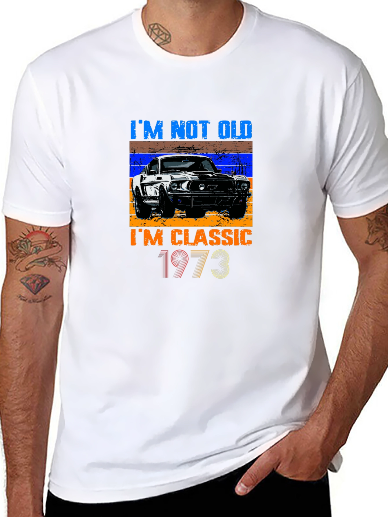 Im Not Old Im Classic 1973 Black T-Shirt