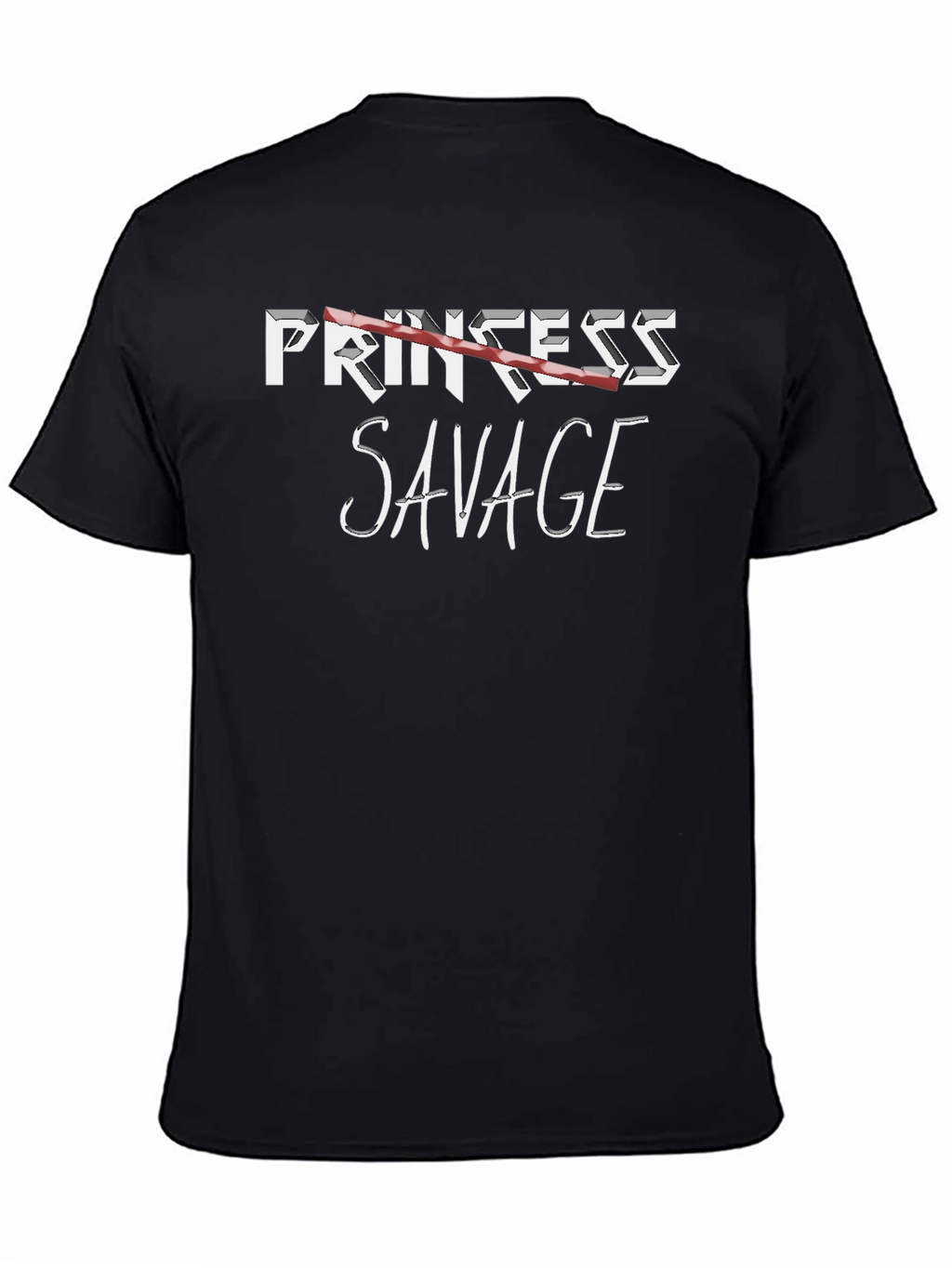 Savage Graphic Tee - Edgy & Bold T-Shirt