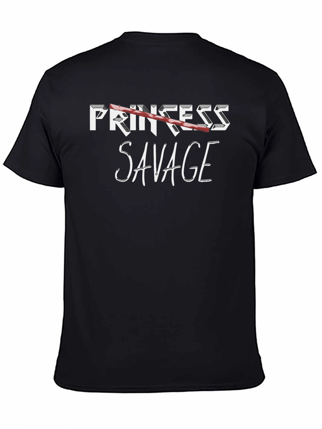 Savage Graphic Tee - Edgy & Bold T-Shirt