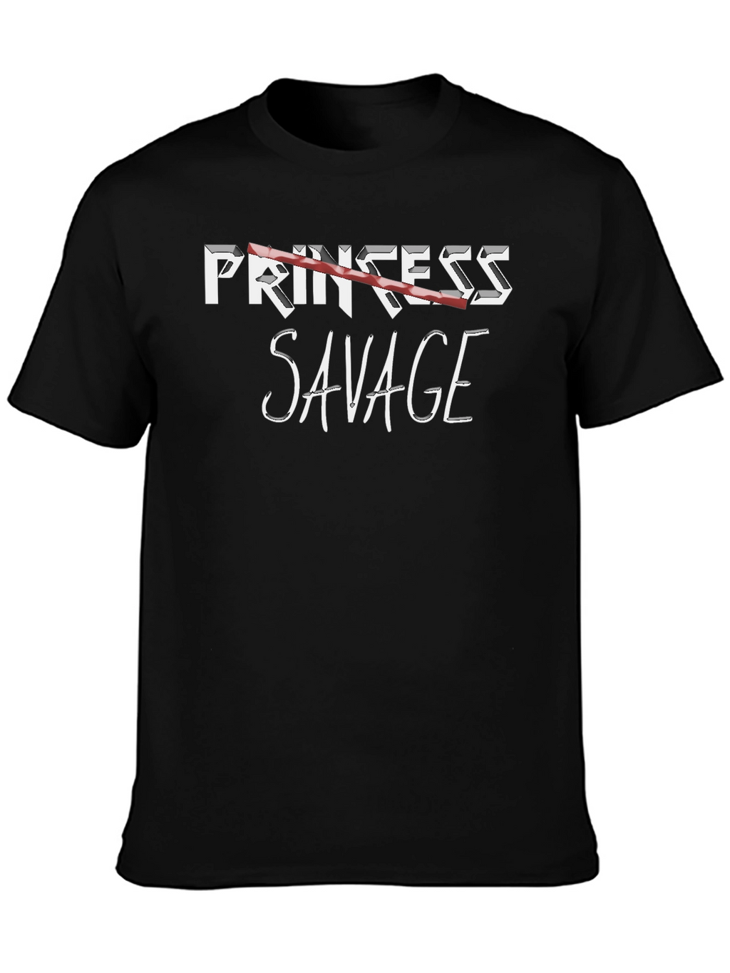 Savage Graphic Tee - Edgy & Bold T-Shirt