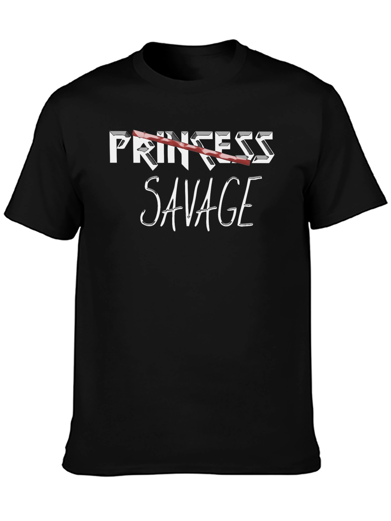 Savage Graphic Tee - Edgy & Bold T-Shirt