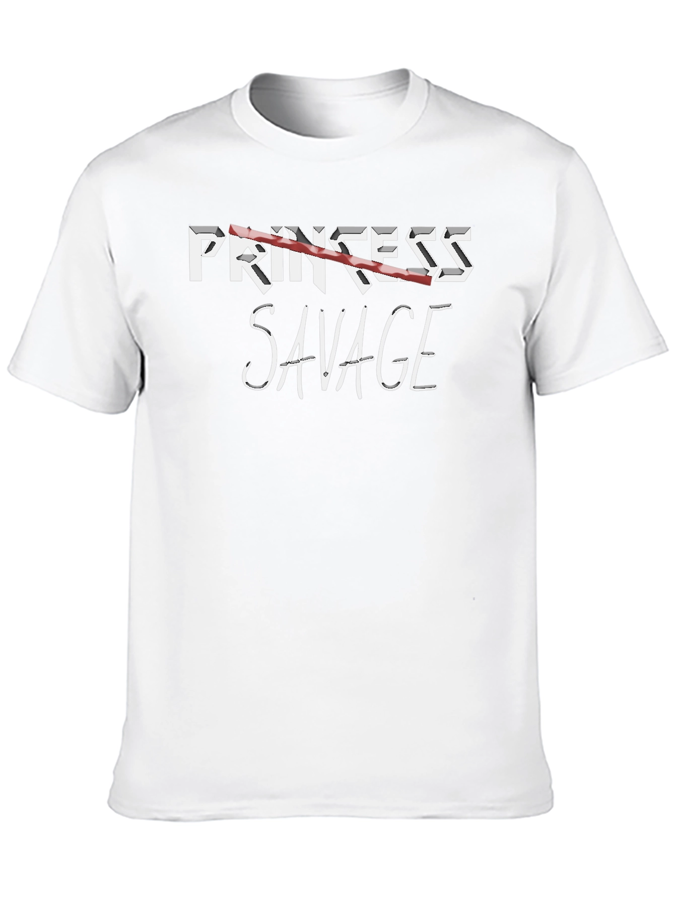 Savage Graphic Tee - Edgy & Bold T-Shirt