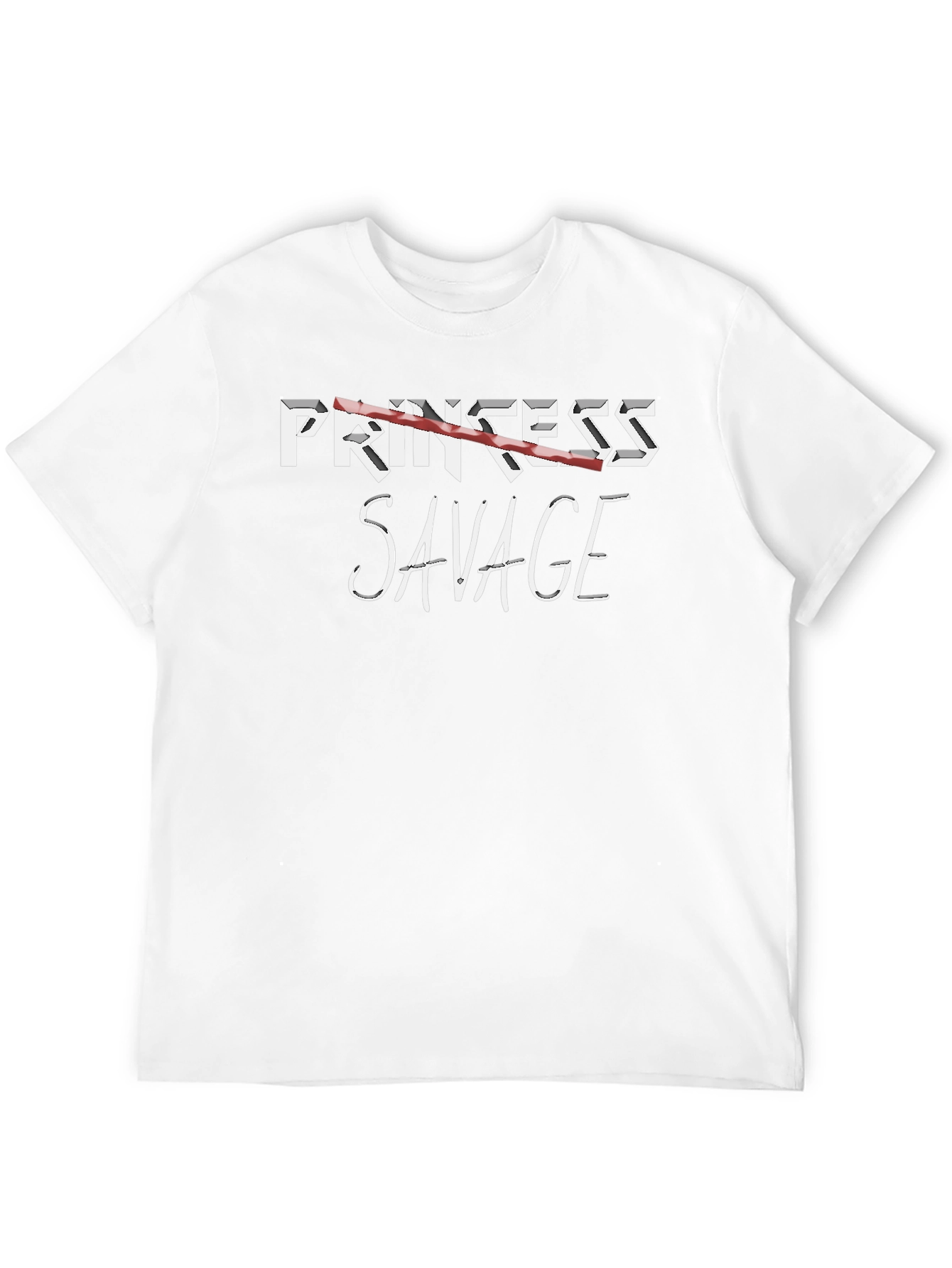 Savage Graphic Tee - Edgy & Bold T-Shirt
