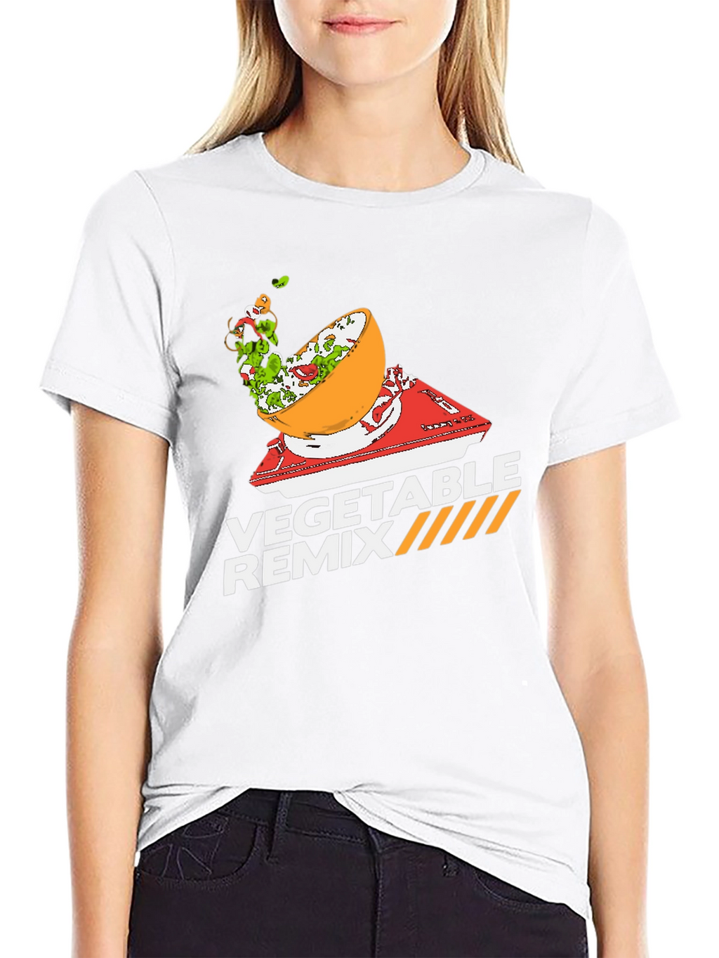 Vegetable Remix Graphic T-Shirt