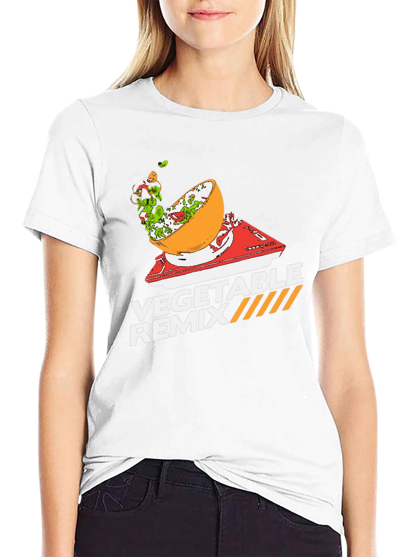 Vegetable Remix Graphic T-Shirt