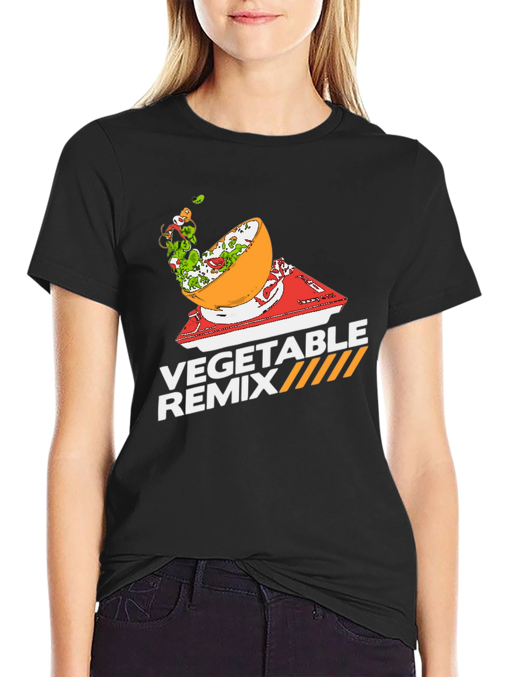 Vegetable Remix Graphic T-Shirt