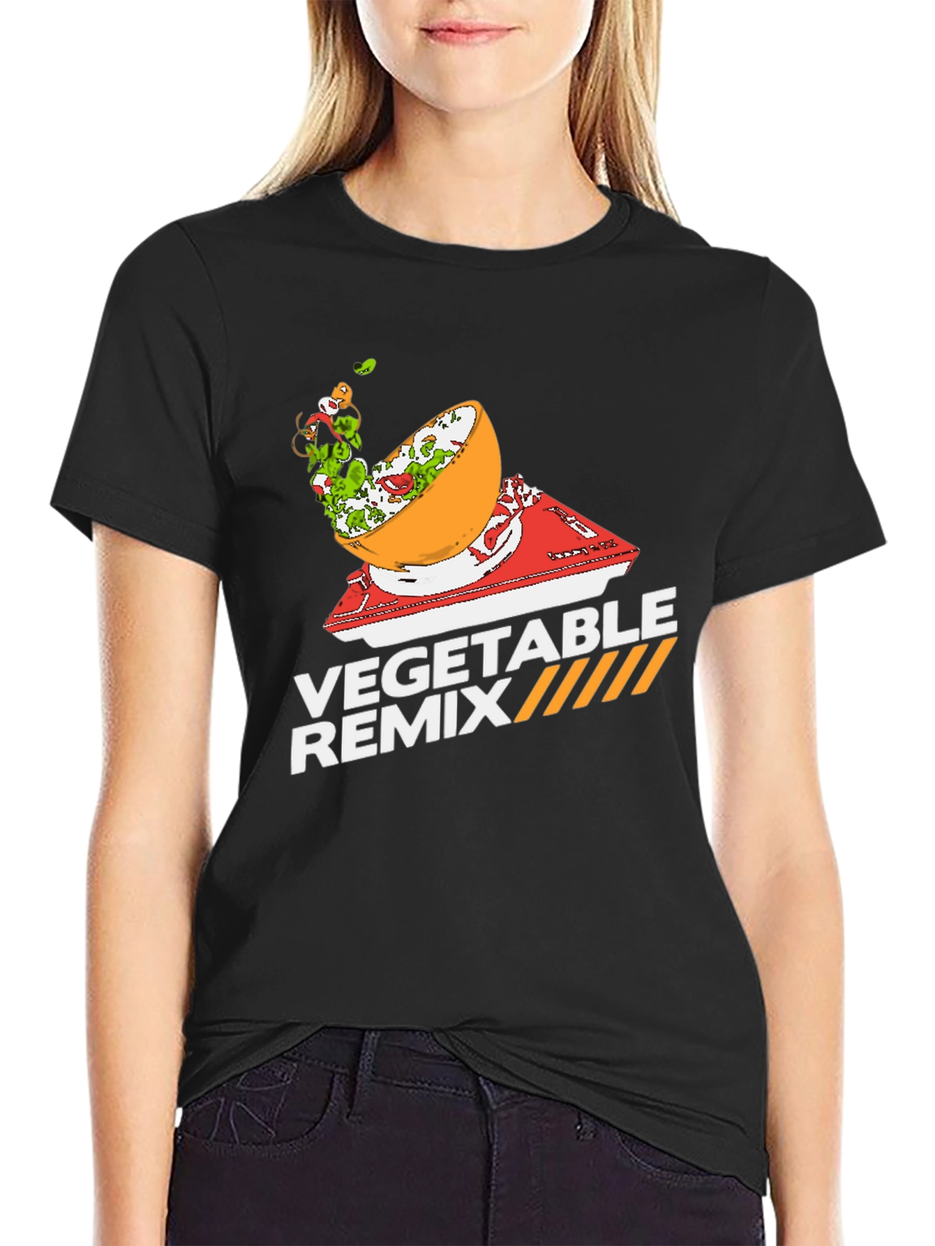 Vegetable Remix Graphic T-Shirt