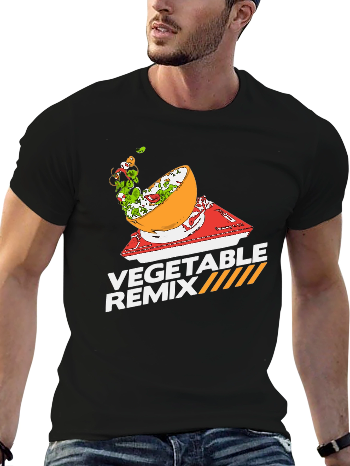 Vegetable Remix Graphic T-Shirt