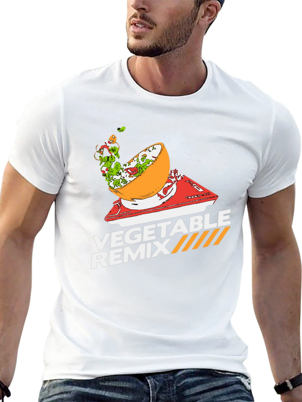 Vegetable Remix Graphic T-Shirt