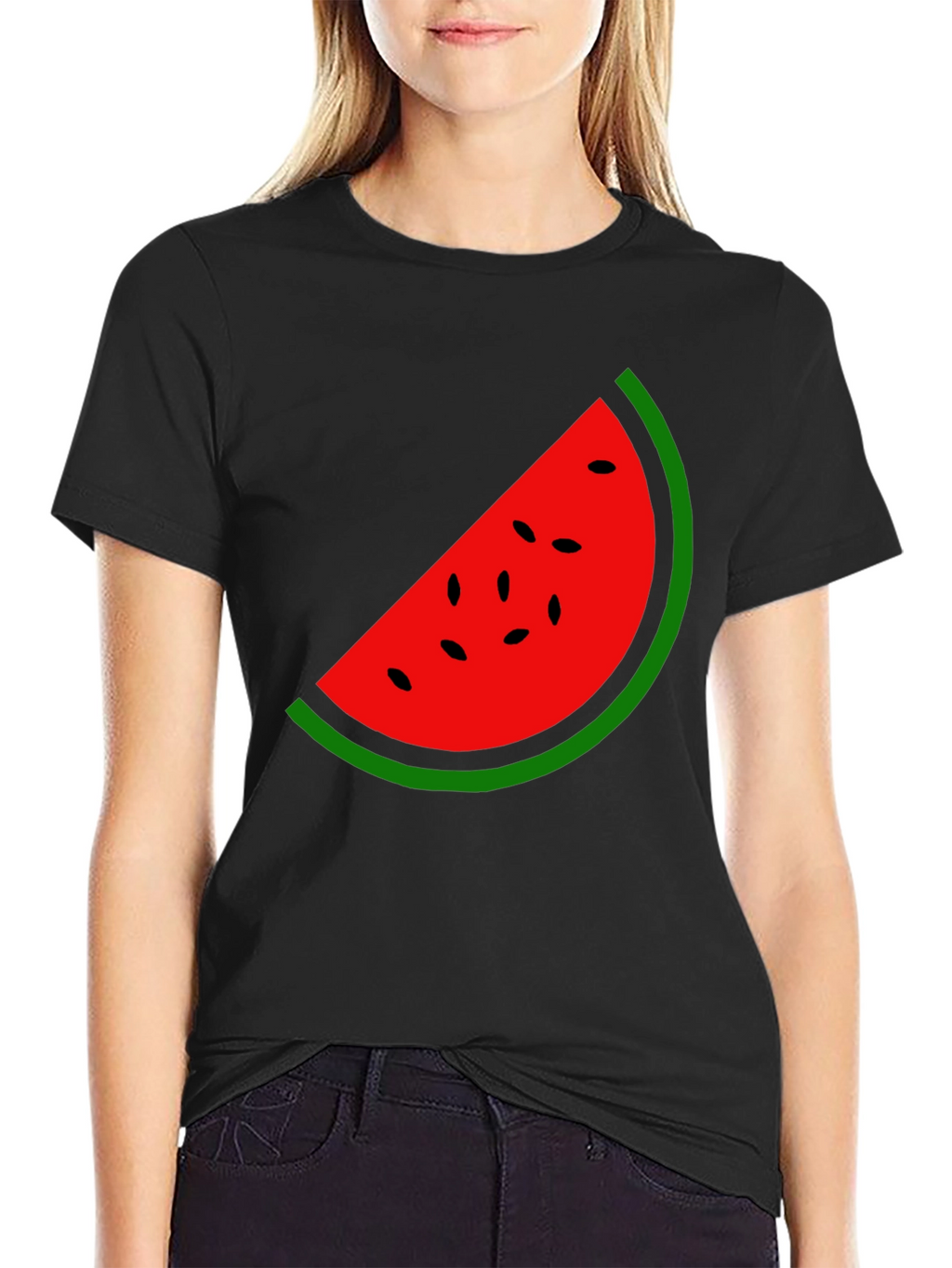 Watermelon Slice Graphic Tee - Summer Fun!