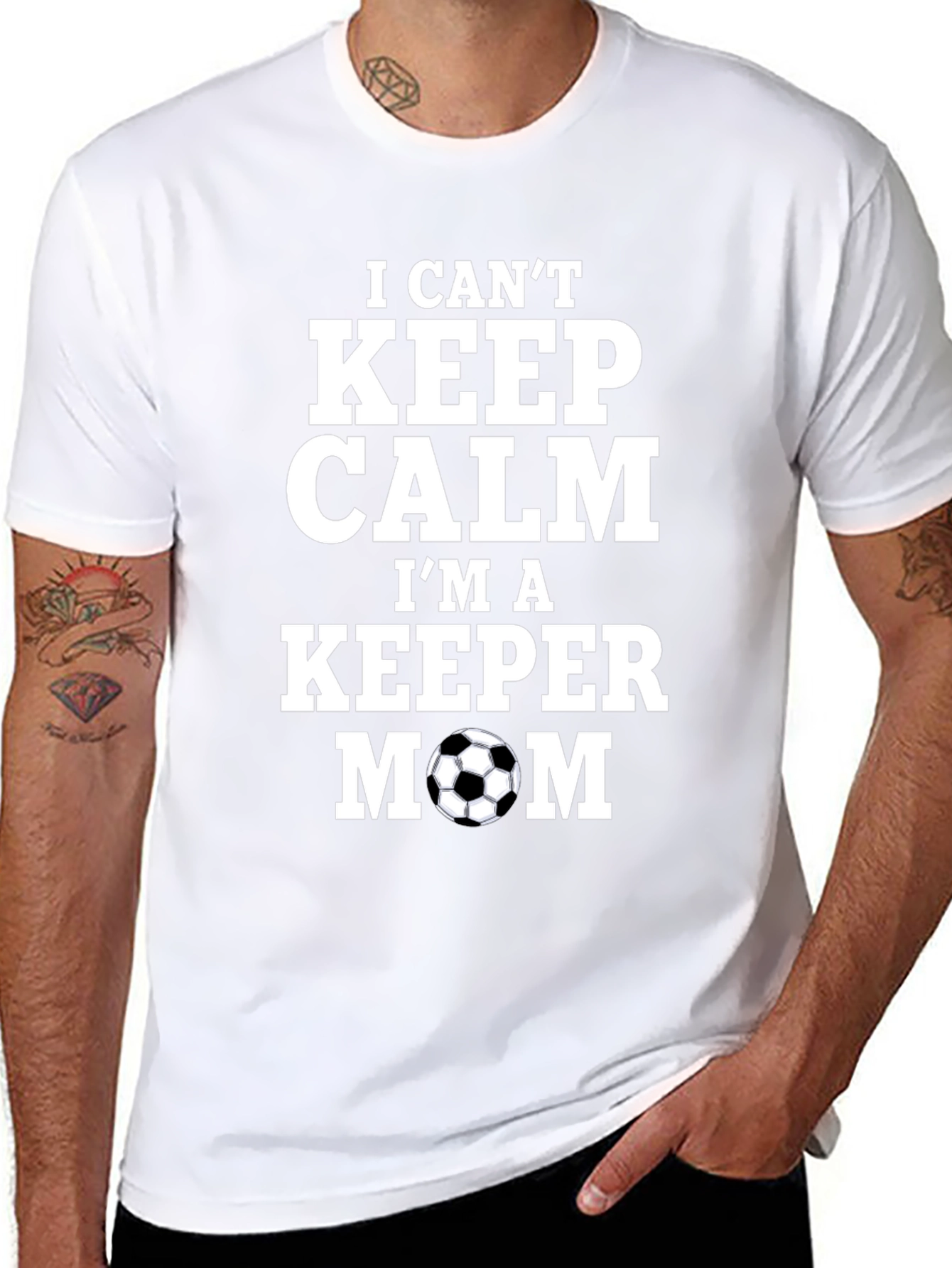 Soccer Keeper Mom T-Shirt