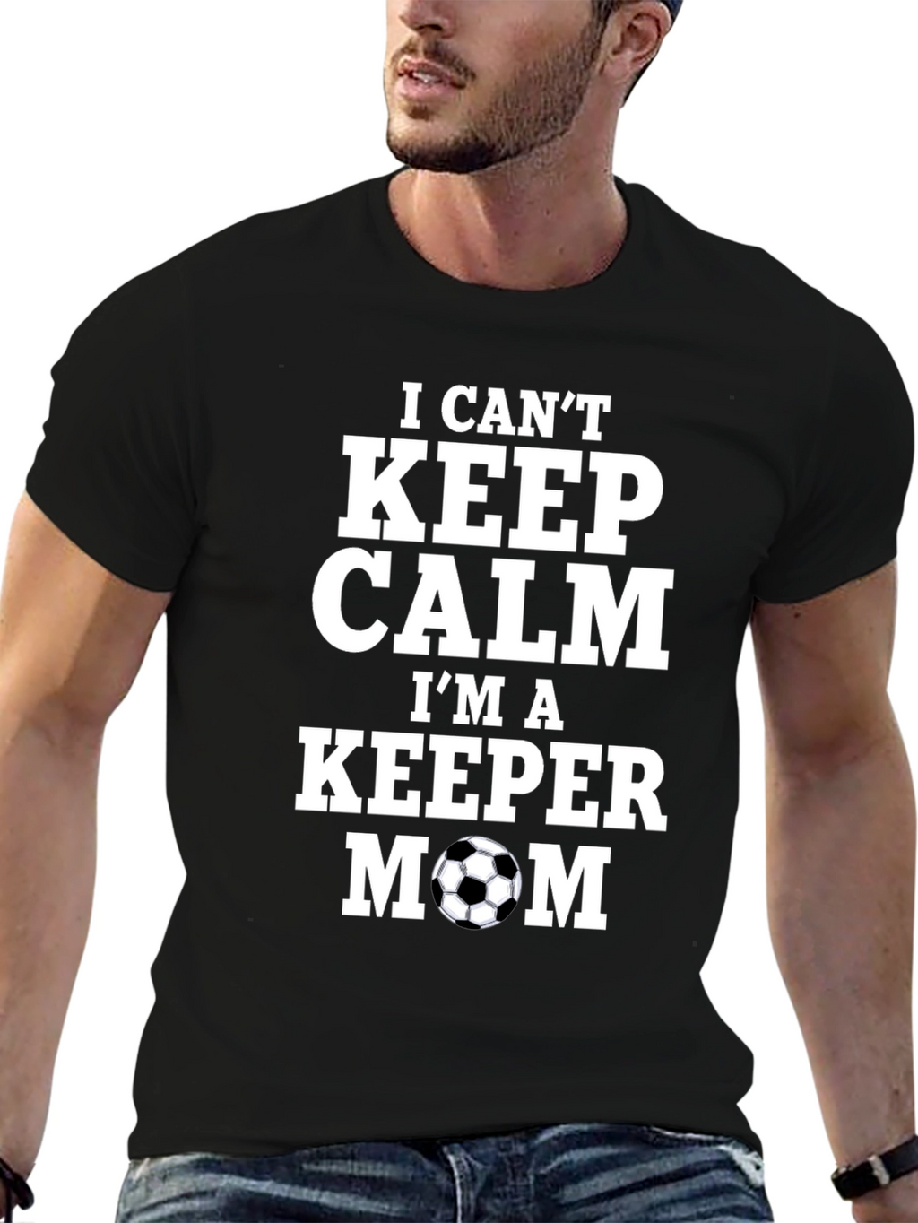Soccer Keeper Mom T-Shirt