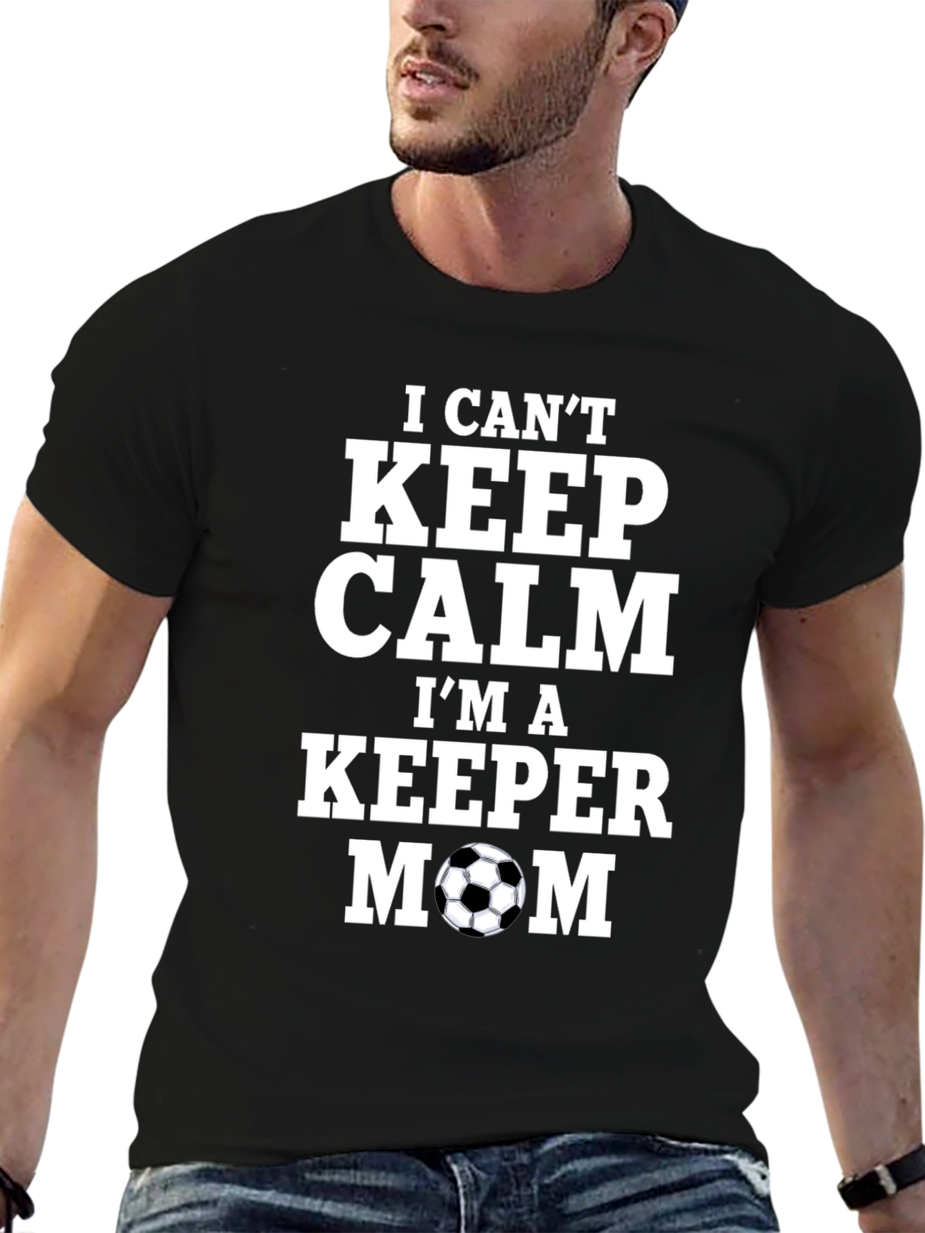 Soccer Keeper Mom T-Shirt