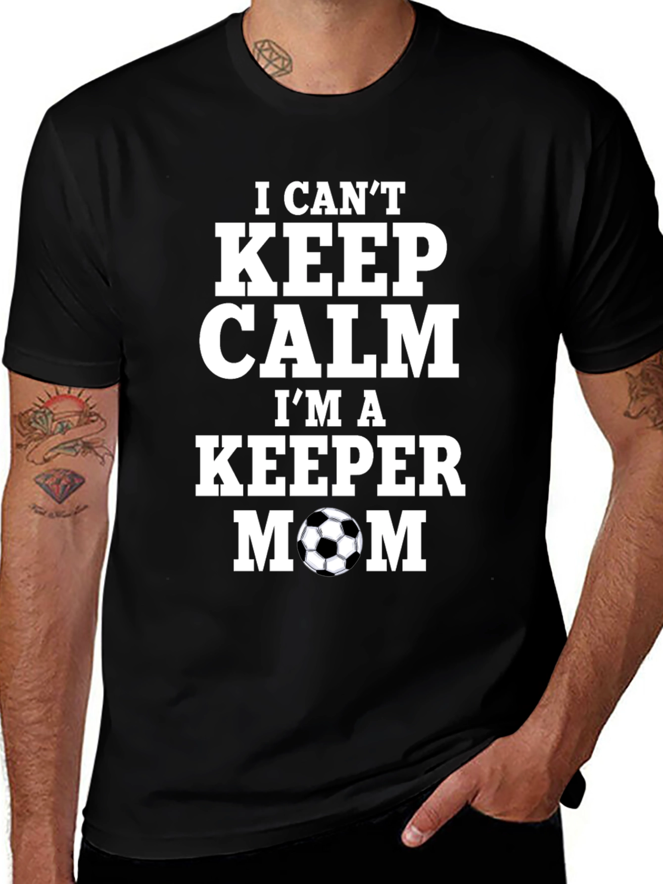 Soccer Keeper Mom T-Shirt