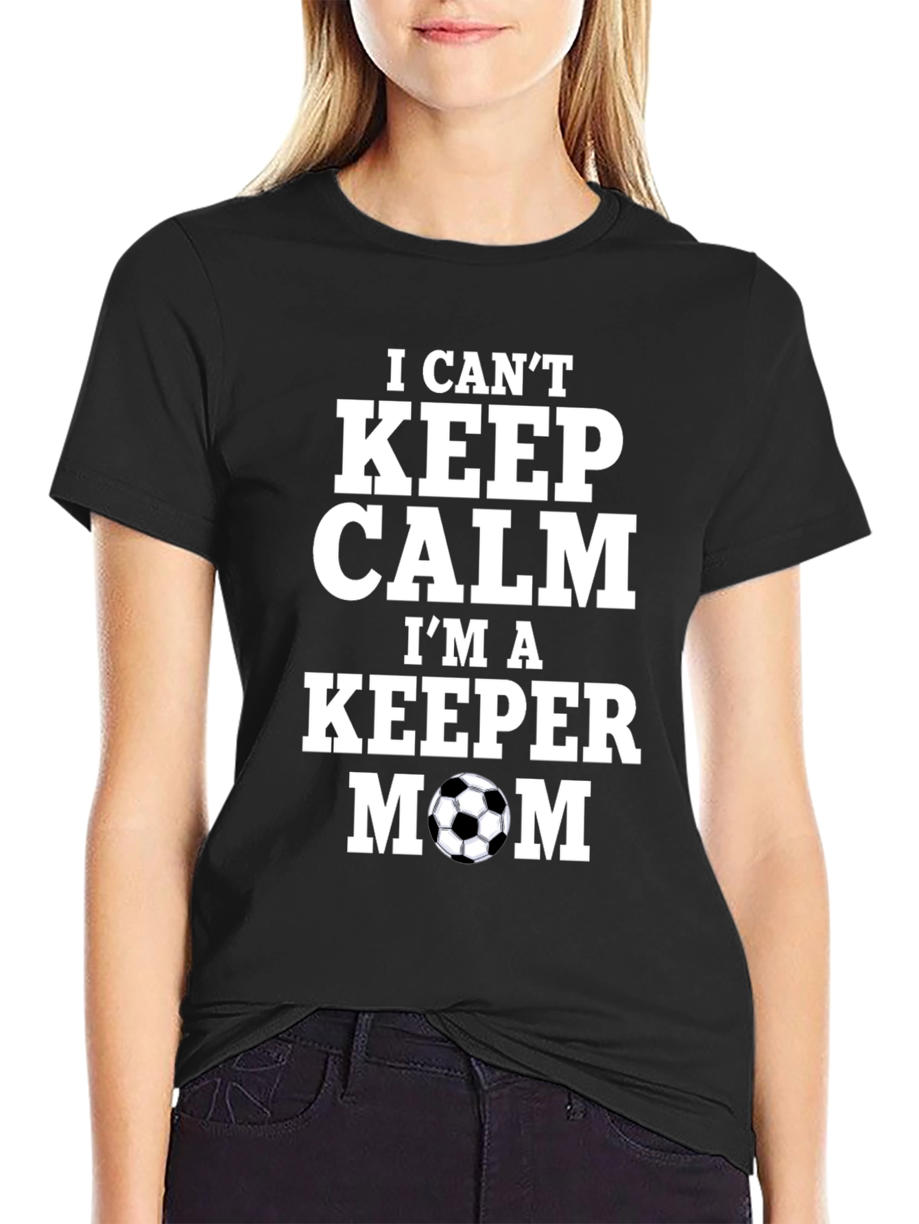 Soccer Keeper Mom T-Shirt