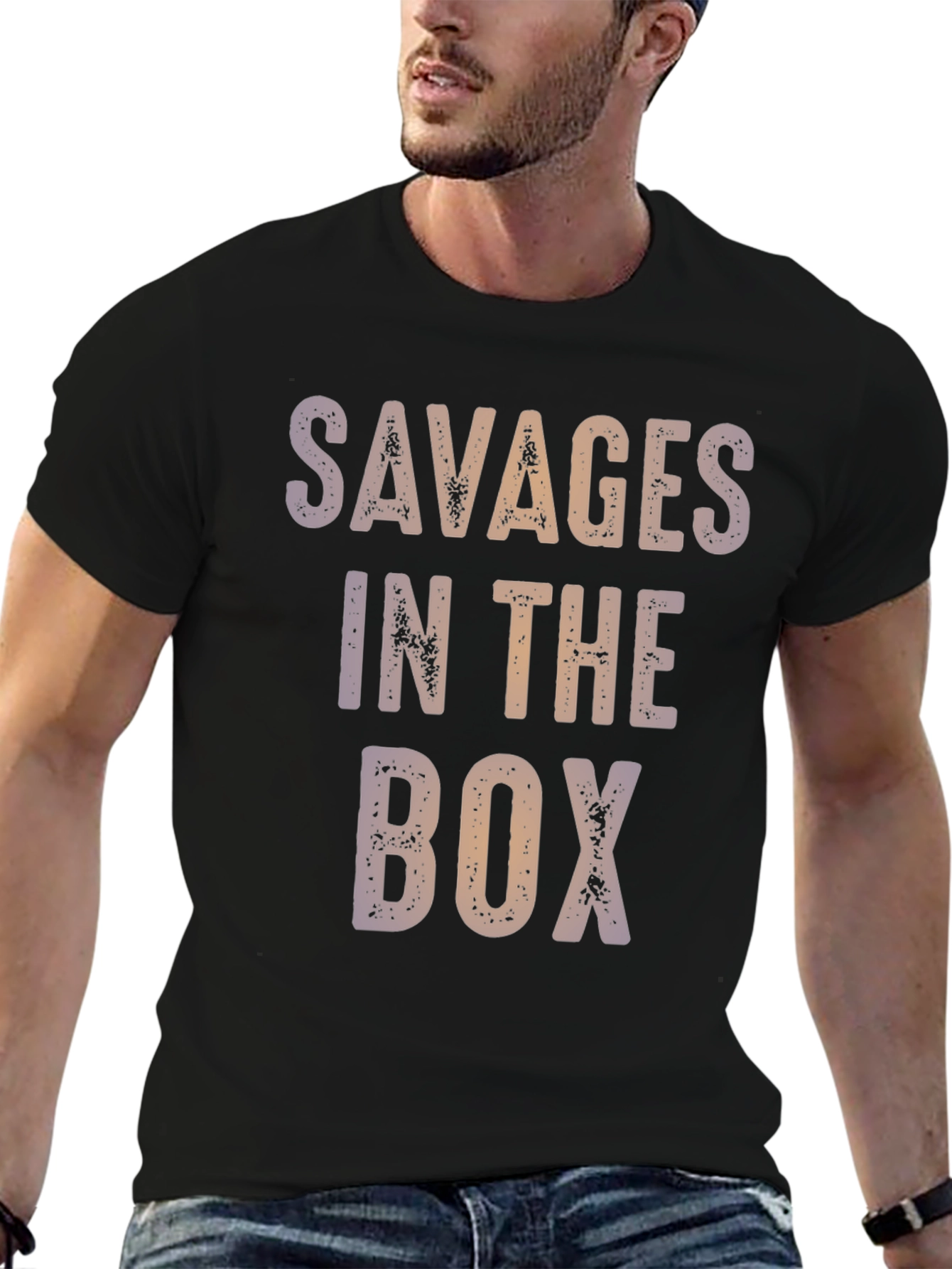 Savages In The Box Graphic Tee