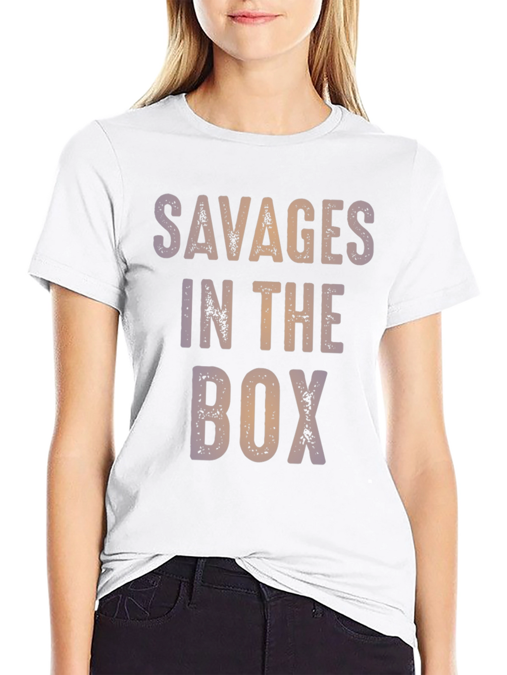 Savages In The Box Graphic Tee