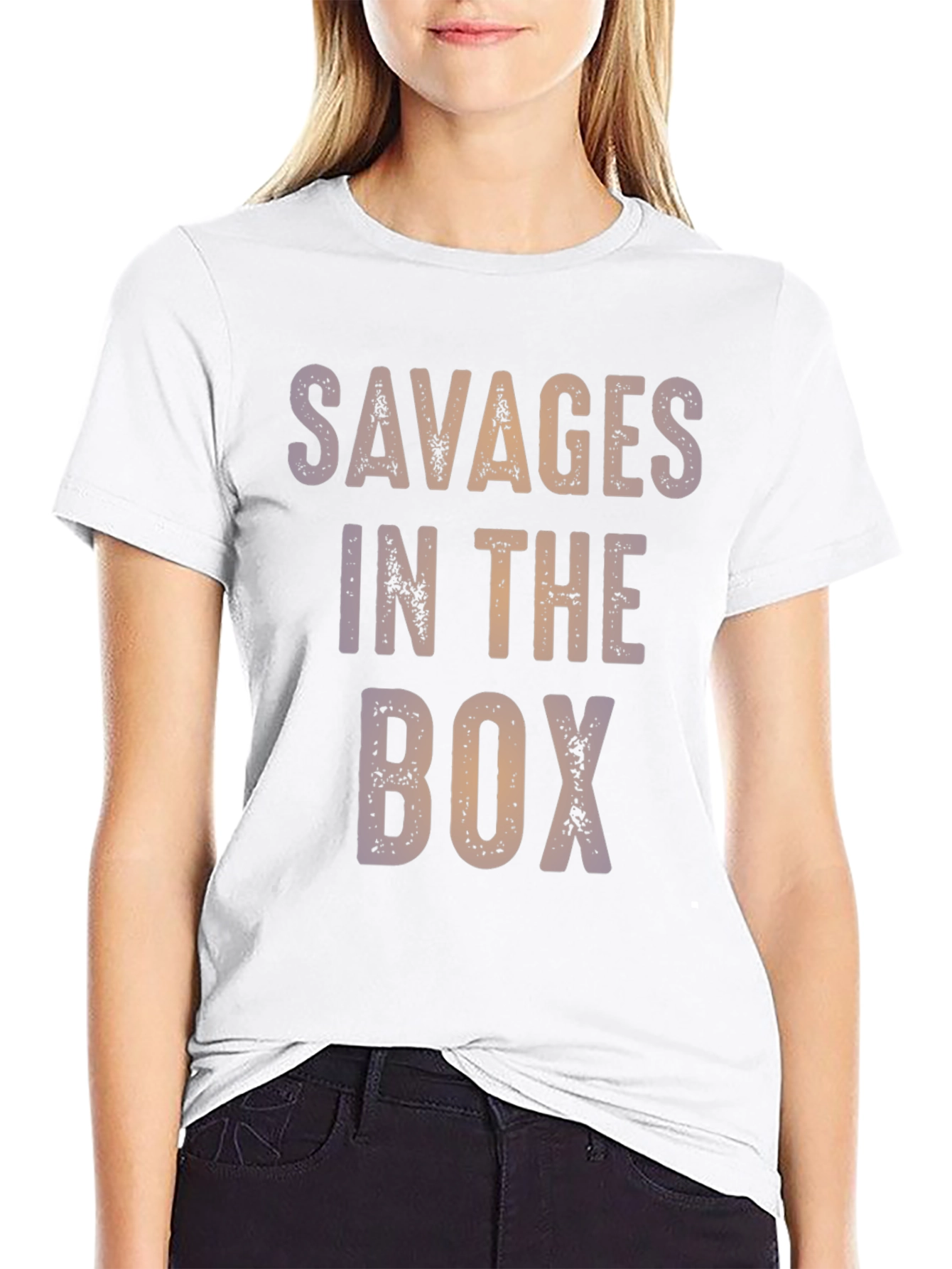 Savages In The Box Graphic Tee