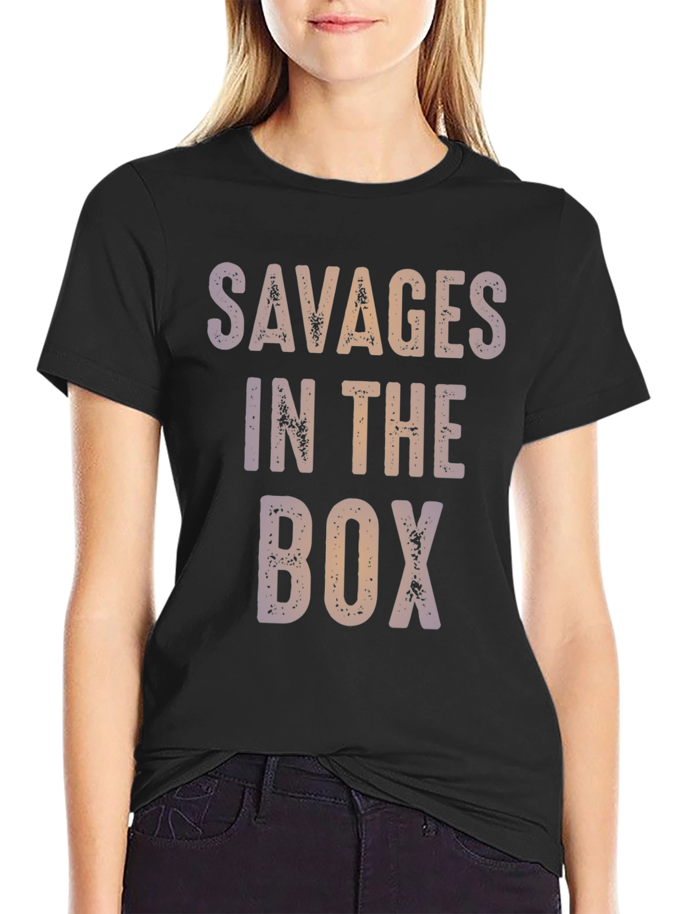 Savages In The Box Graphic Tee
