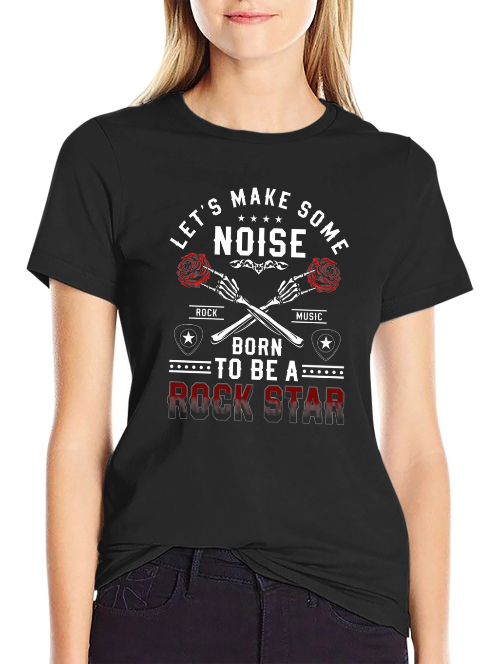 Rock Star T-Shirt - Lets Make Some Noise!