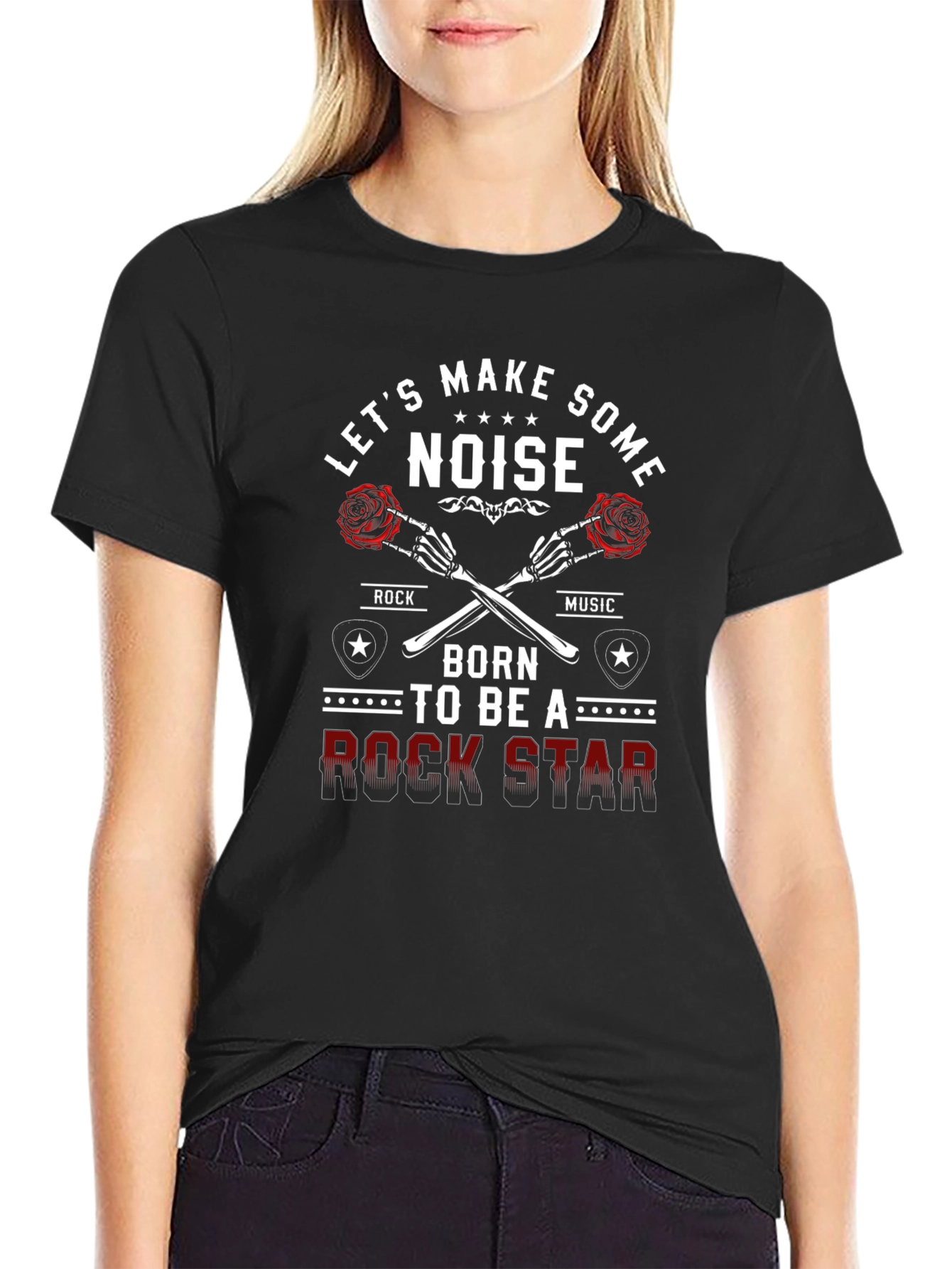Rock Star T-Shirt - Lets Make Some Noise!