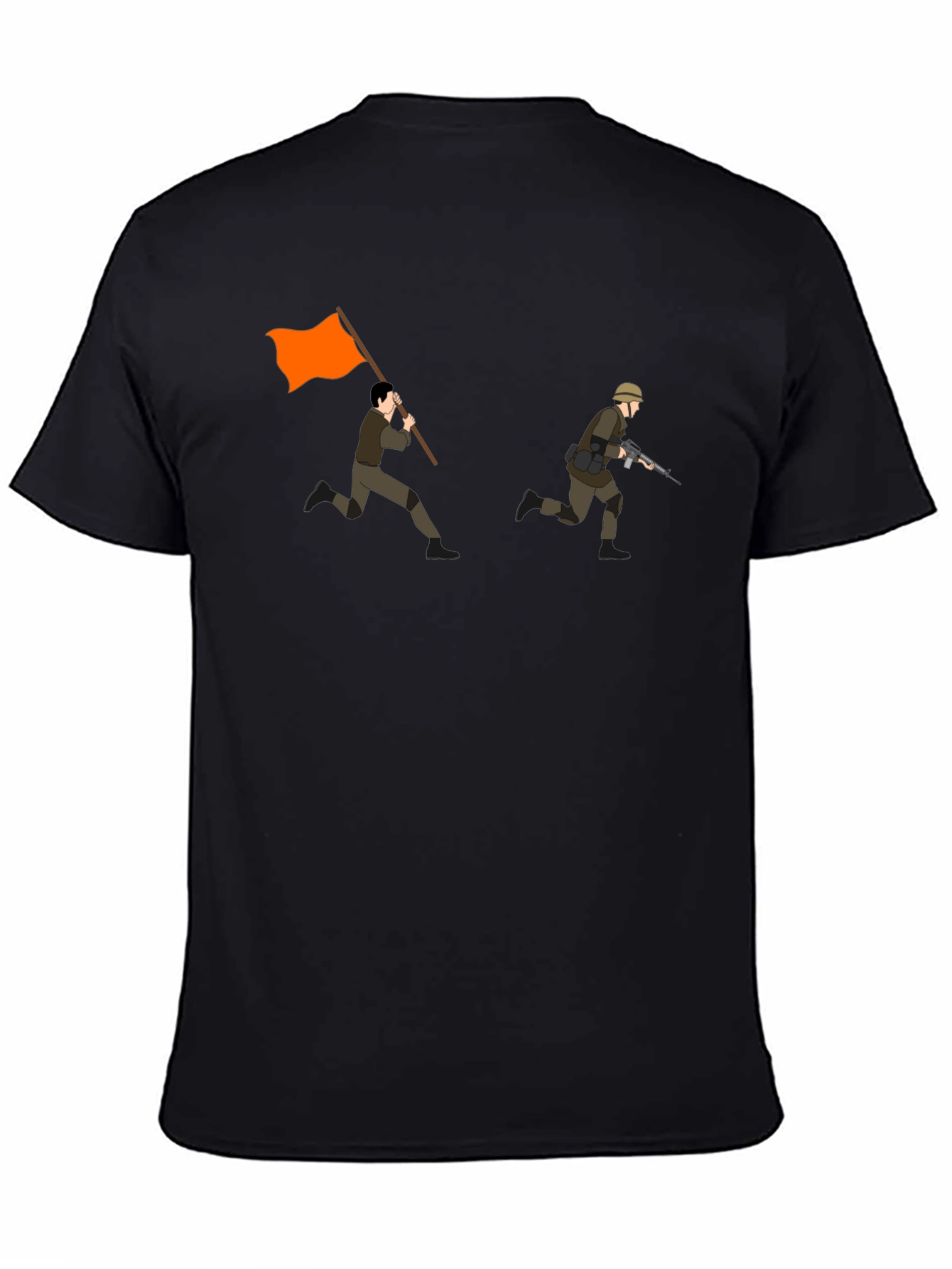 Orange Flag Graphic Tee