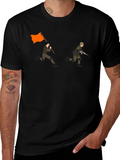 Orange Flag Graphic Tee