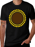 Sunflower Graphic Tee - Black