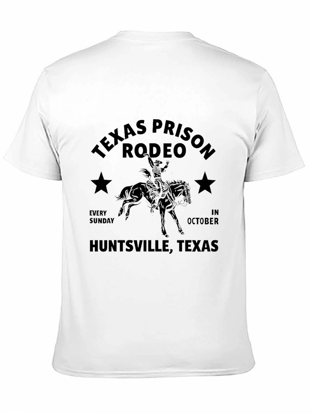 Texas Prison Rodeo Black T-Shirt