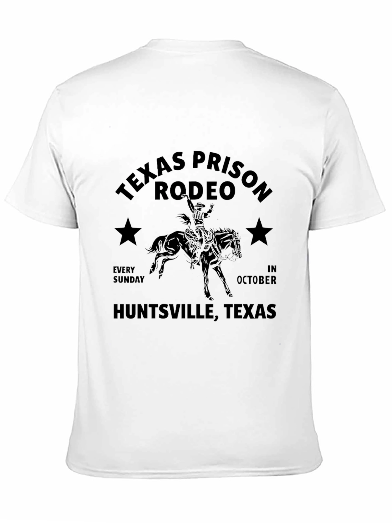 Texas Prison Rodeo Black T-Shirt