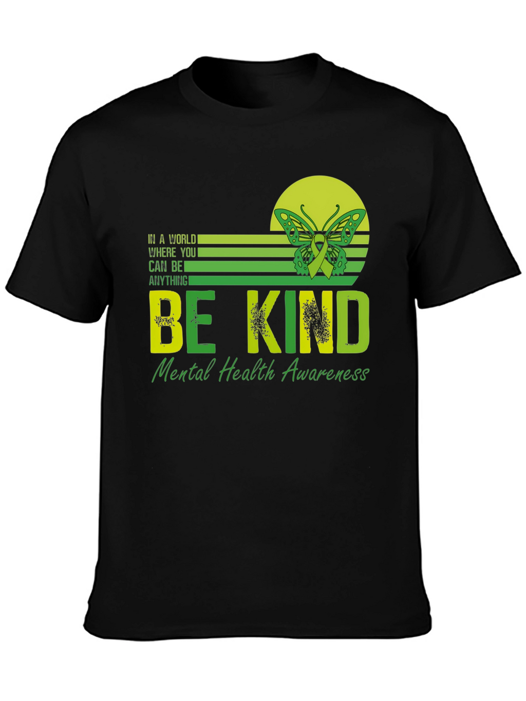 Be Kind Mental Health Awareness T-Shirt