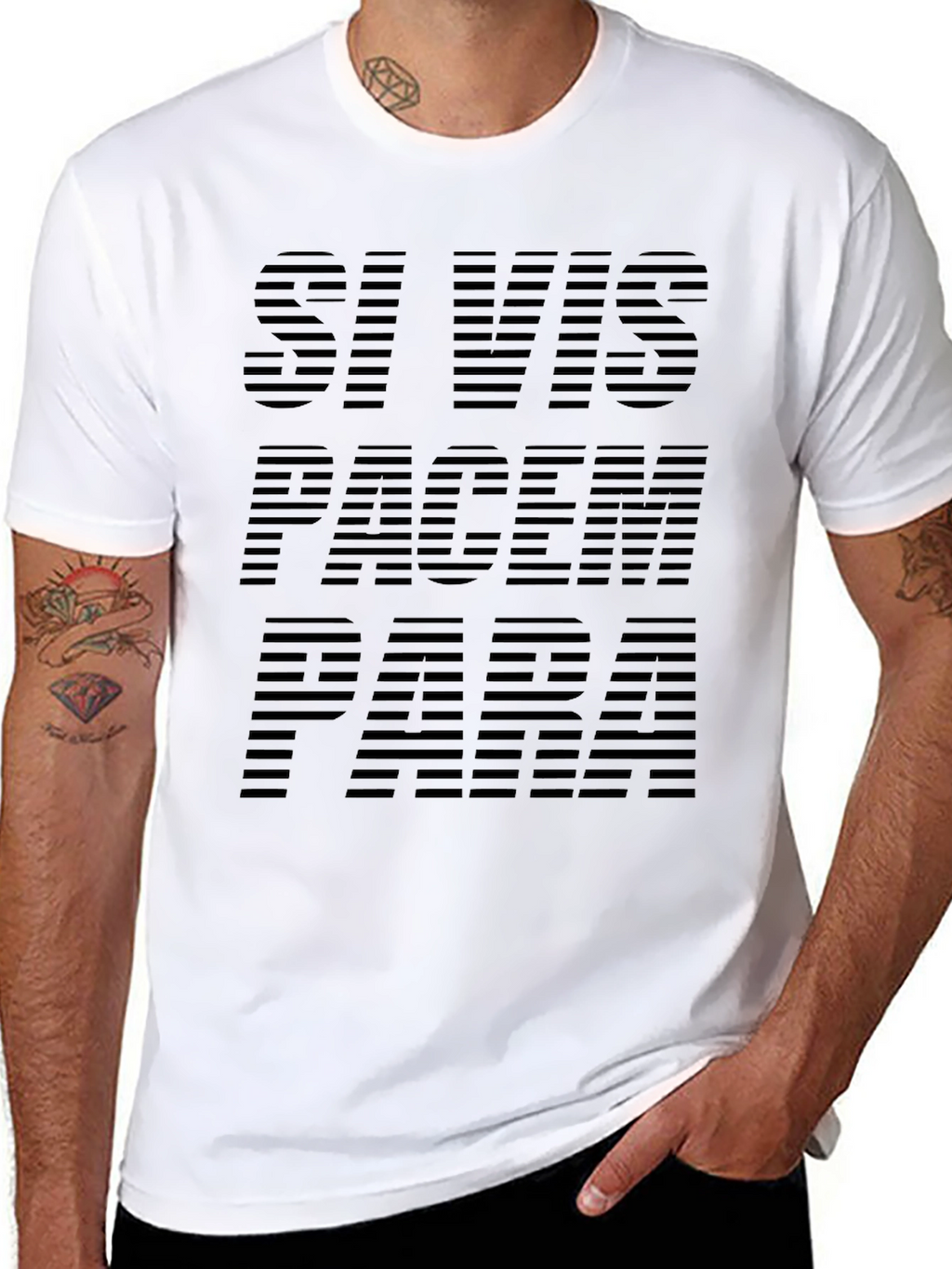 Si Vis Pacem Para Bellum T-Shirt - Classic Design