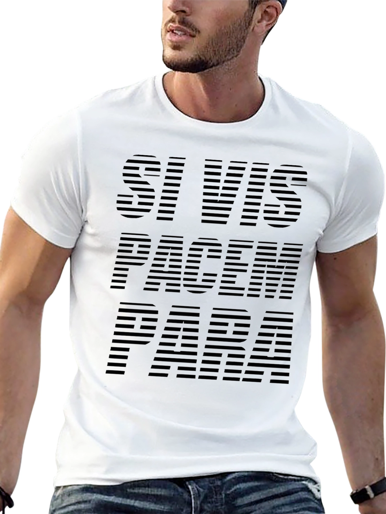Si Vis Pacem Para Bellum T-Shirt - Classic Design