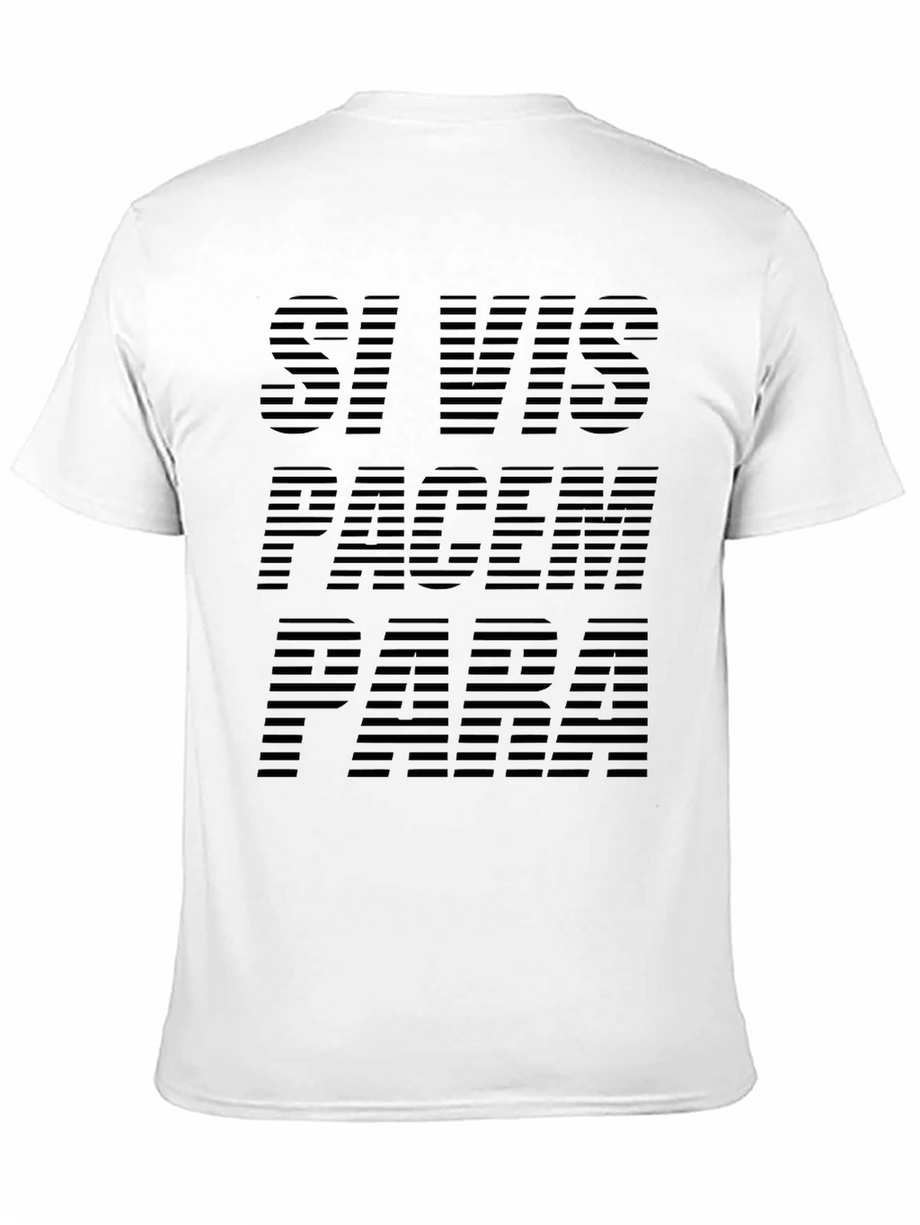 Si Vis Pacem Para Bellum T-Shirt - Classic Design