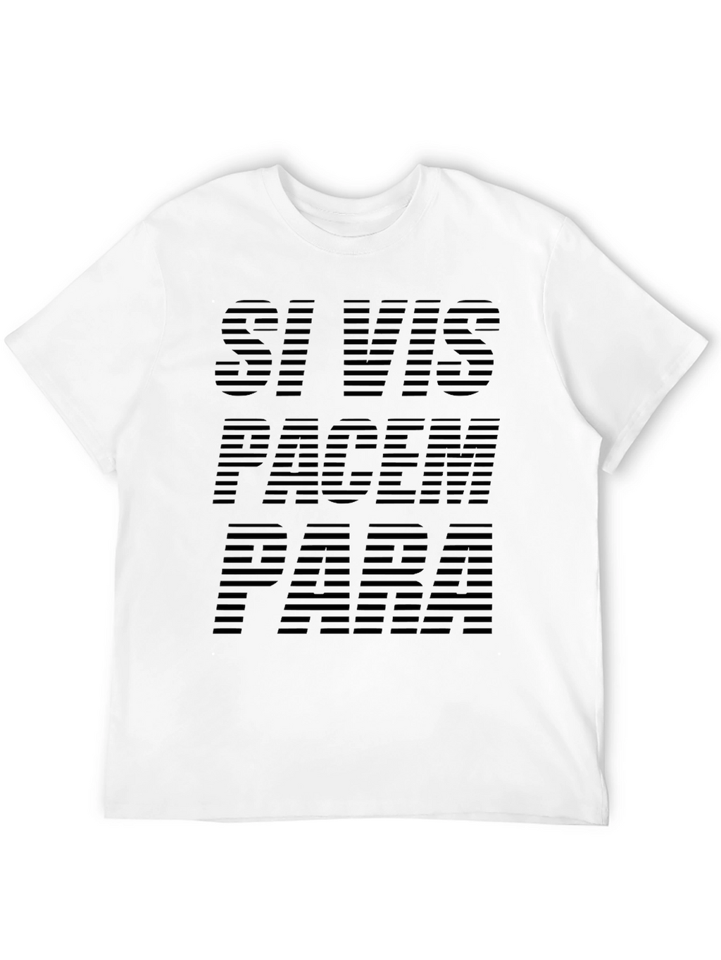 Si Vis Pacem Para Bellum T-Shirt - Classic Design