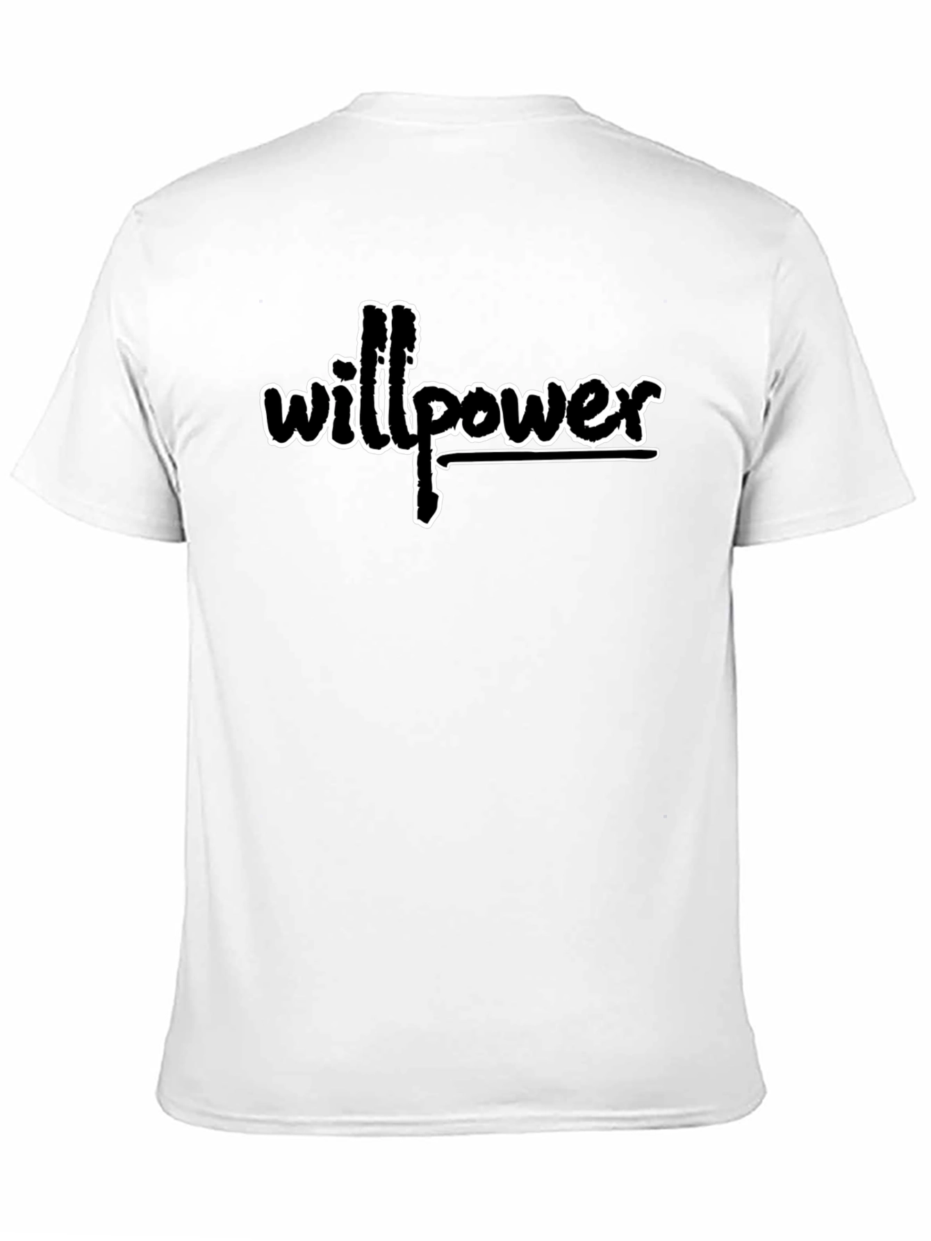 Willpower Graphic Black T-Shirt