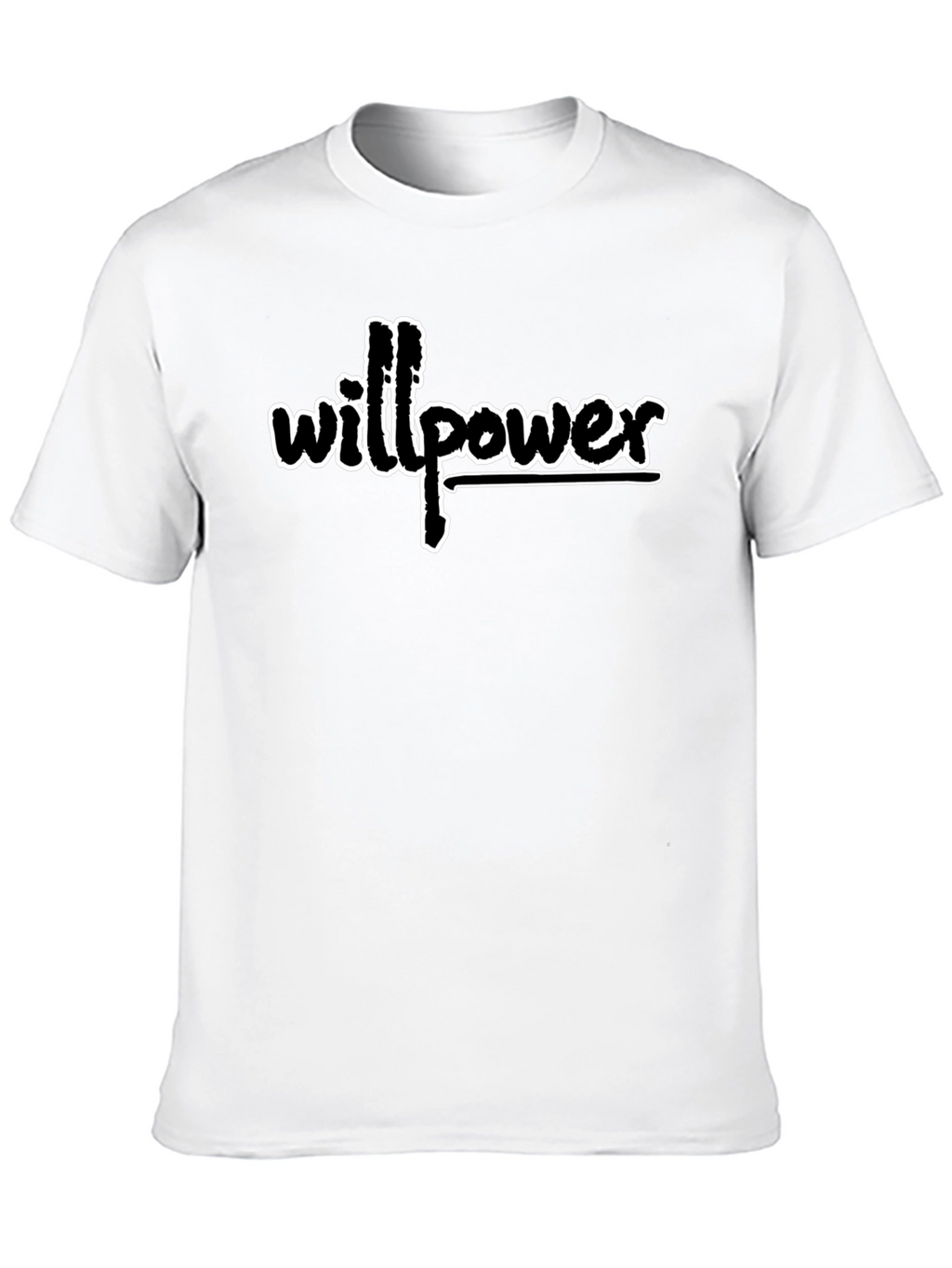 Willpower Graphic Black T-Shirt