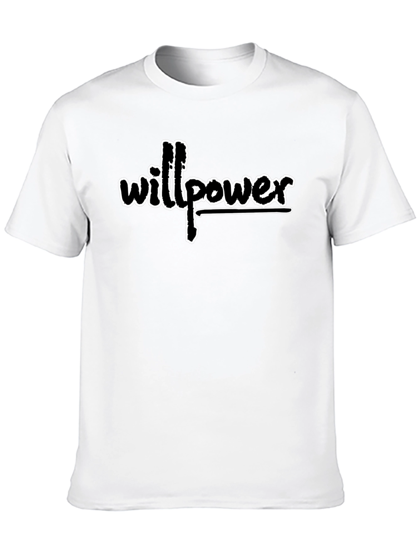 Willpower Graphic Black T-Shirt