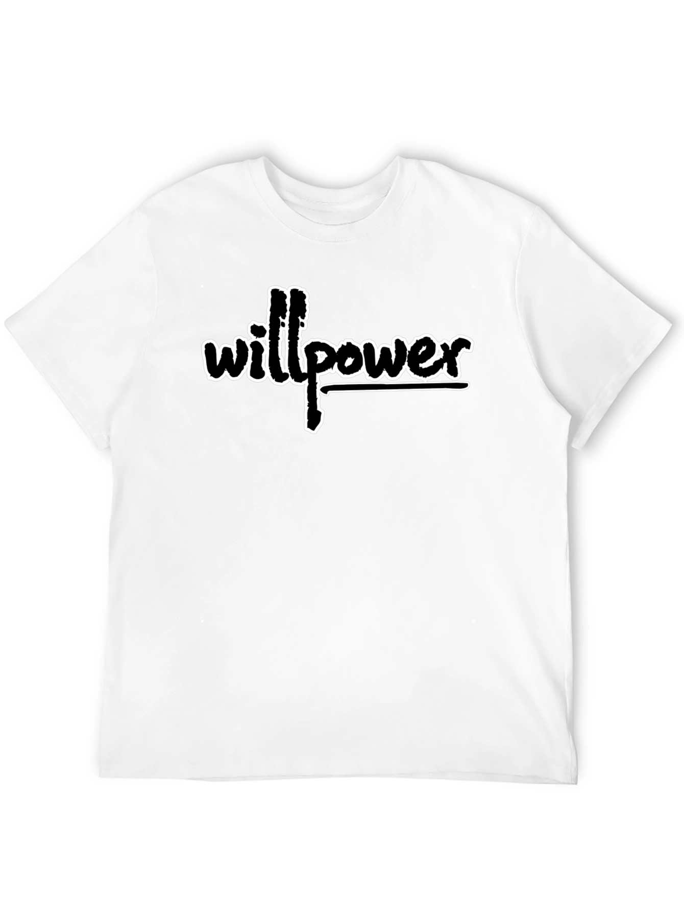 Willpower Graphic Black T-Shirt