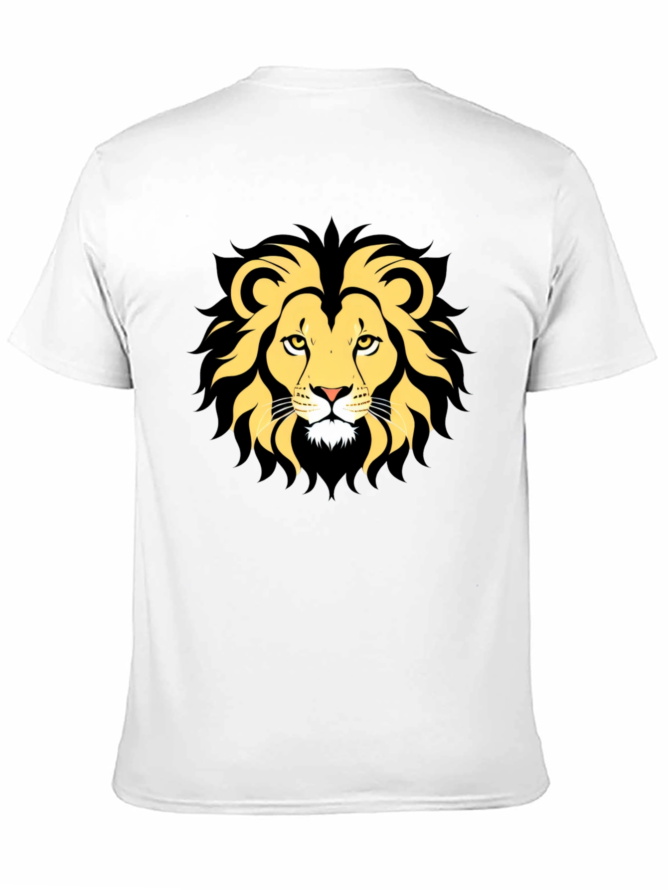 Lion Graphic Tee - Mens Black T-Shirt